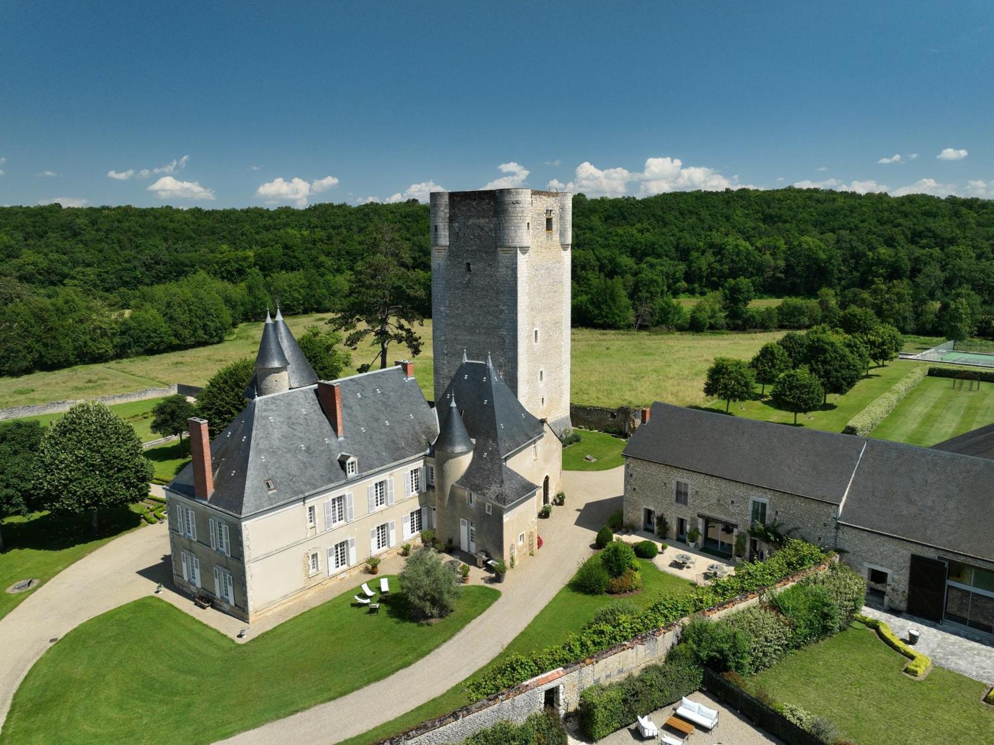 Chateau De Mazieres Tendu Exterior photo